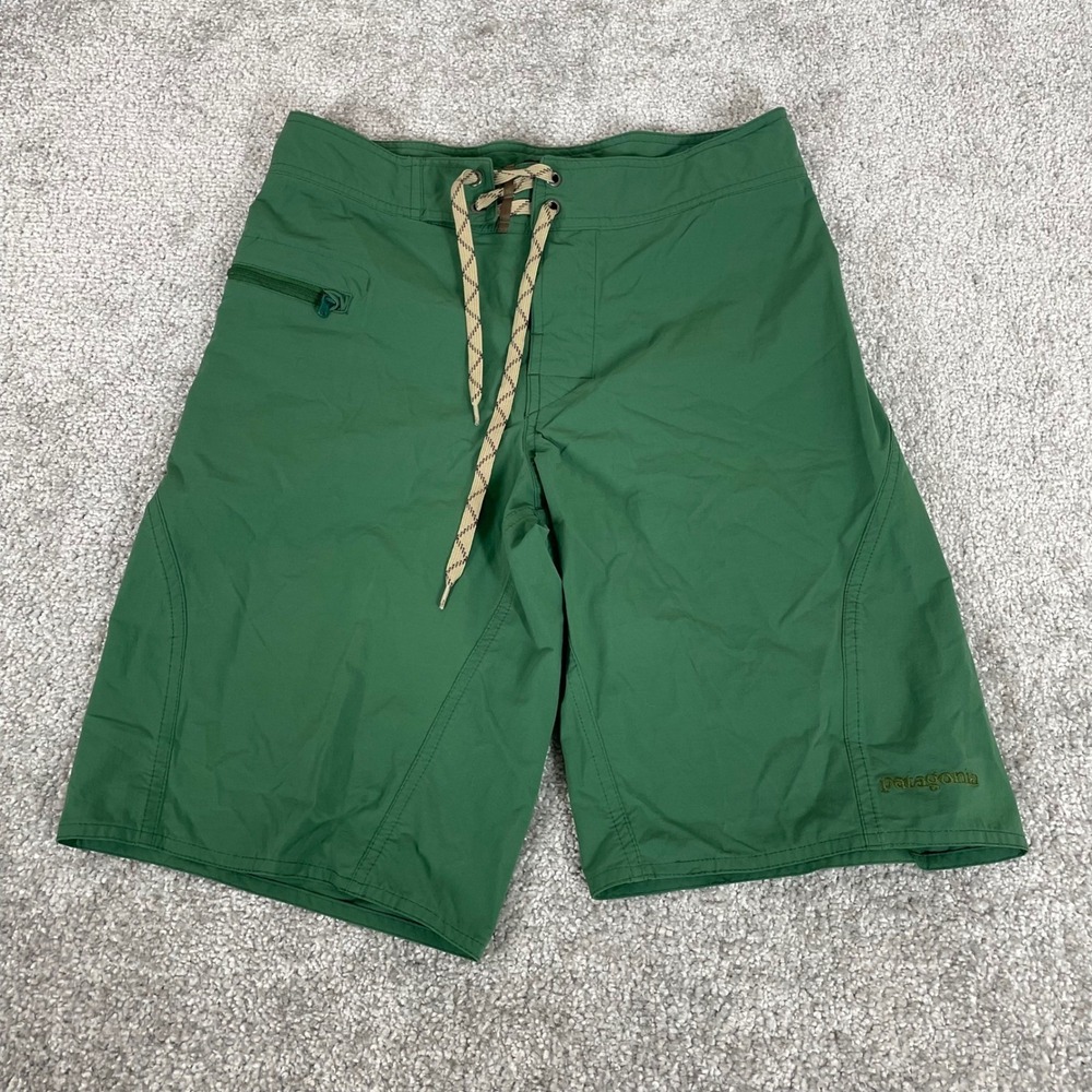 Patagonia Board Shorts Mens 28 x 10 Wavefarer Swim Trunks Surf Nylon Stretch